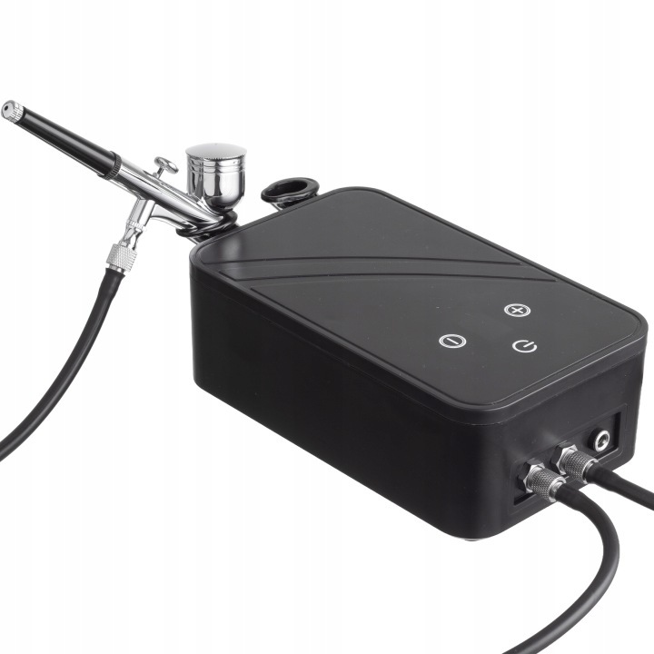 Royalmax TC-106K airbrush készlet kompresszorral és két 0,3mm-es szórópisztollyal