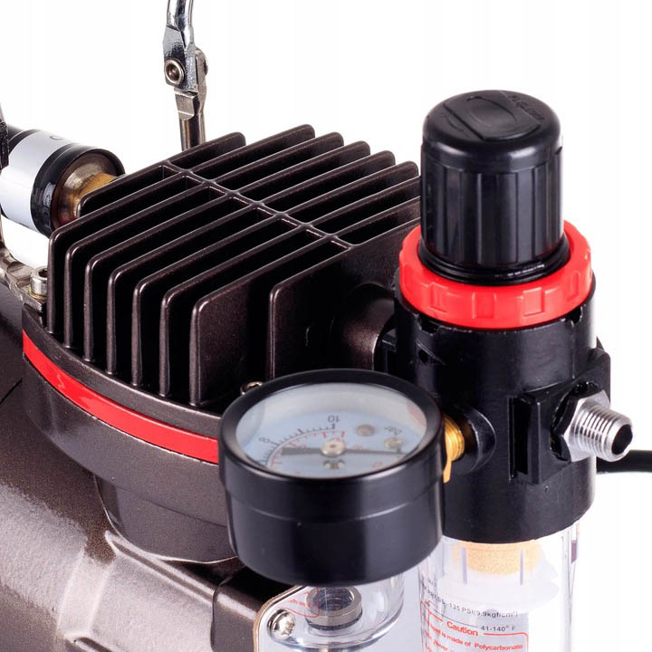 ROYALMAX TC-802 olajmentes egyhengeres airbrush kompresszor mindössze 47dB