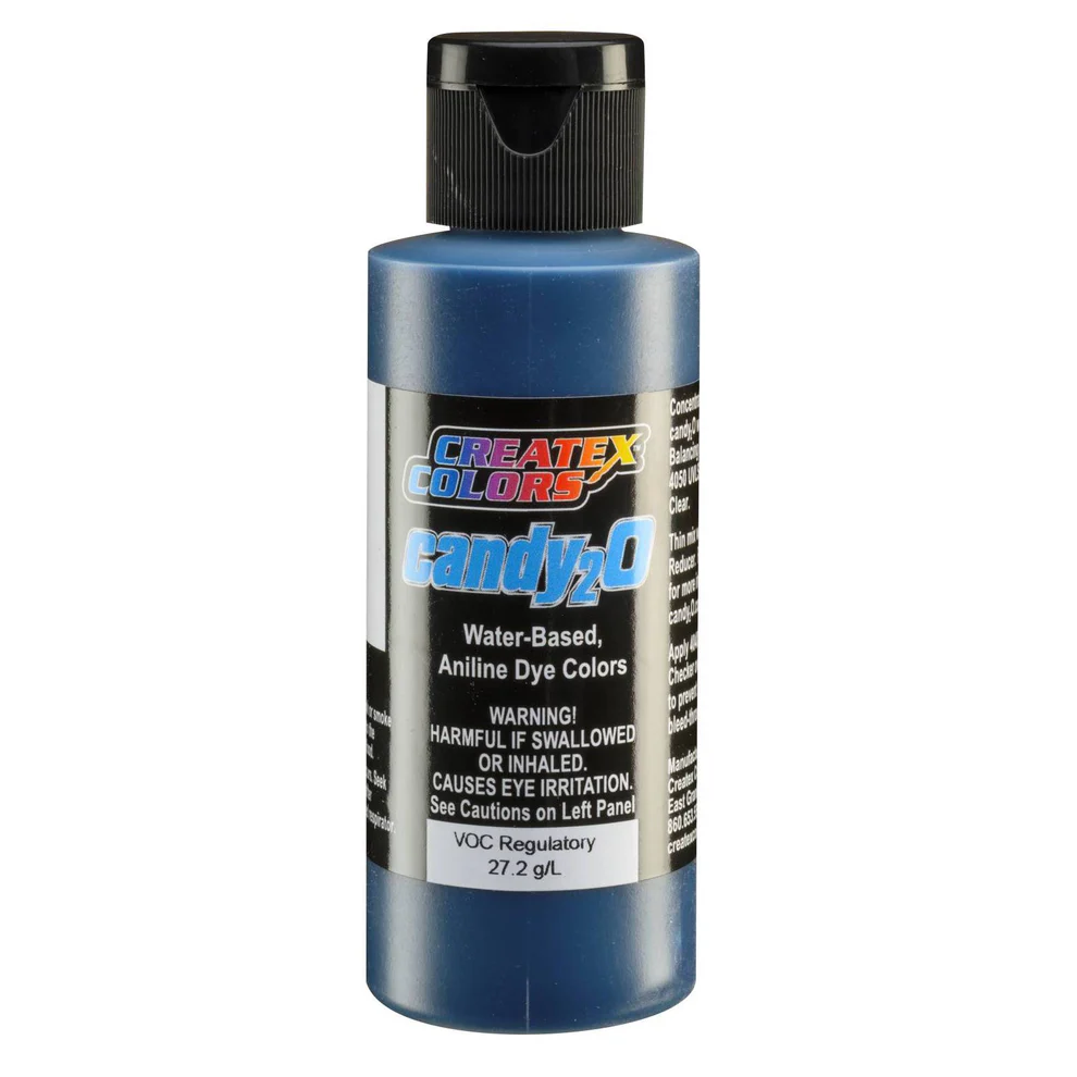 Createx candy2O – 4657 Caribe Blue 60 ml – Koncentrált transzparens airbrush festék