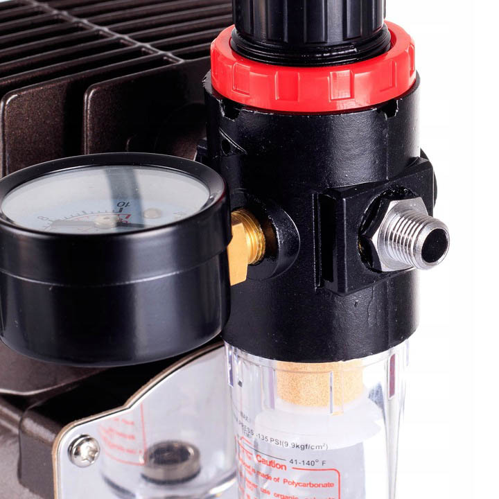 ROYALMAX TC-802 olajmentes egyhengeres airbrush kompresszor mindössze 47dB
