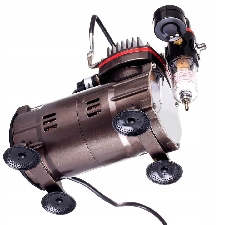 ROYALMAX TC-802 olajmentes egyhengeres airbrush kompresszor mindössze 47dB